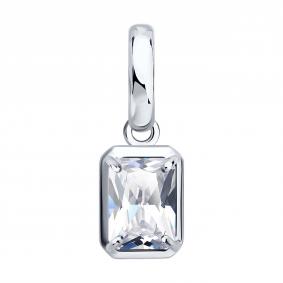 Серебряная подвеска Diamant 94-330-02395-2 с горным хрусталём 94-330-02395-2 фото