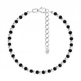 Серебряный браслет Diamant 94-350-00109-1 с шпинелью 94-350-00109-1 фото