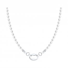 Серебряное колье Diamant 94-370-00170-1 с жемчугом 94-370-00170-1 фото