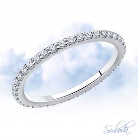 Серебряное кольцо SOKOLOV 94010609-91 с фианитом 94010609-91 фото