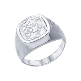 Серебряное кольцо SOKOLOV 94011236 94011236 фото