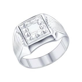 Серебряное кольцо Diamant 94011243 94011243 фото