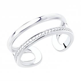 Серебряное кольцо SOKOLOV 94012166 94012166 фото