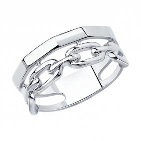 Серебряное кольцо SOKOLOV 94013219-91 94013219-91 фото