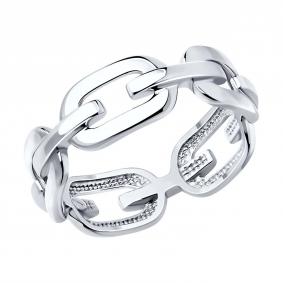 Серебряное кольцо SOKOLOV 94013693 94013693 фото