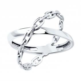 Серебряное кольцо SOKOLOV 94013695-91 94013695-91 фото