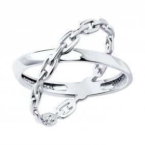 Серебряное кольцо SOKOLOV 94013695 94013695 фото