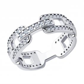 Серебряное кольцо SOKOLOV 94013834-9 94013834-9 фото