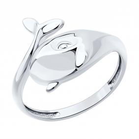 Серебряное кольцо SOKOLOV 94014093 94014093 фото