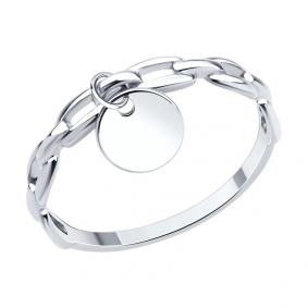 Серебряное кольцо SOKOLOV 94014438 94014438 фото