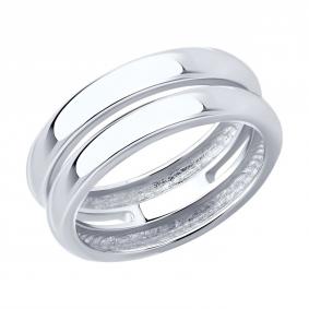Серебряное кольцо SOKOLOV 94014483 94014483 фото