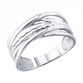 Серебряное кольцо SOKOLOV 94014743 94014743 фото