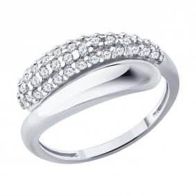 Серебряное кольцо SOKOLOV 94014832 94014832 фото