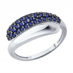 Серебряное кольцо SOKOLOV 94014833 94014833 фото