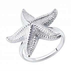 Серебряное кольцо SOKOLOV 94014945 94014945 фото