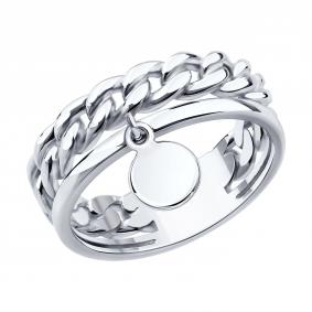 Серебряное кольцо SOKOLOV 94014980 94014980 фото