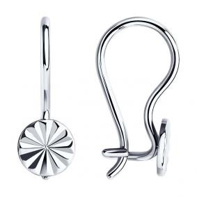 Серебряные серьги SOKOLOV 94021764 94021764 фото