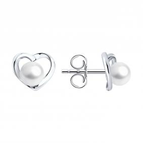 Серебряные серьги SOKOLOV 94022192-91 94022192-91 фото