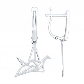 Серебряные серьги SOKOLOV 94023226-91 94023226-91 фото