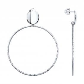 Серебряные серьги SOKOLOV 94023449 94023449 фото