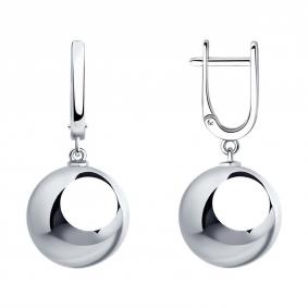 Серебряные серьги SOKOLOV 94023672-91 94023672-91 фото