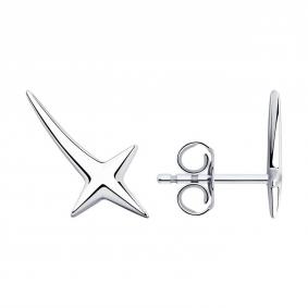 Серебряные серьги SOKOLOV 94023746-91 94023746-91 фото