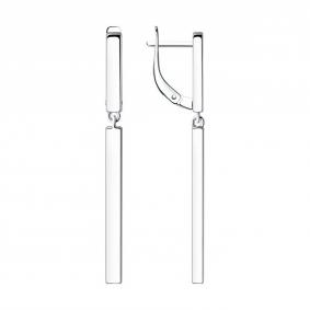 Серебряные серьги SOKOLOV 94023871-91 94023871-91 фото