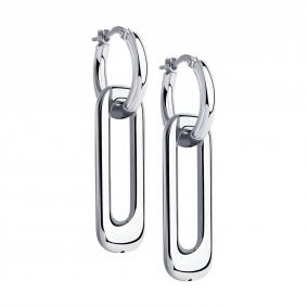 Серебряные серьги-трансформеры SOKOLOV 94024332-91 94024332-91 фото