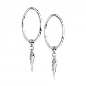 Серебряные серьги-трансформеры Крылья SOKOLOV 94024464 94024464 фото