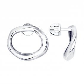 Серебряные серьги SOKOLOV 94024738 94024738 фото