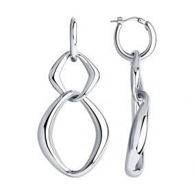 Серебряные серьги-трансформеры SOKOLOV 94024749 94024749 фото