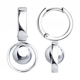 Серебряные серьги SOKOLOV 94024767 94024767 фото