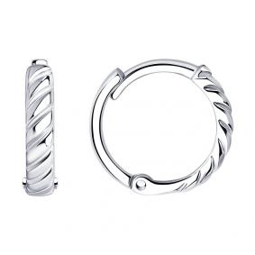 Серебряные серьги SOKOLOV 94025081 94025081 фото