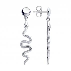 Серебряные серьги SOKOLOV 94025270-91 94025270-91 фото