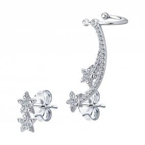 Серебряные серьги SOKOLOV 94025570-91 94025570-91 фото