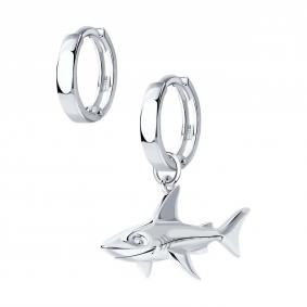 Серебряные серьги-трансформеры SOKOLOV 94025713-91 94025713-91 фото