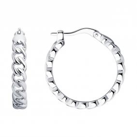 Серебряные серьги SOKOLOV 94025741-91 94025741-91 фото