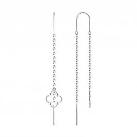 Серебряные серьги SOKOLOV 94025982-91 94025982-91 фото