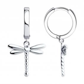 Серебряные серьги SOKOLOV 94026401-91 94026401-91 фото