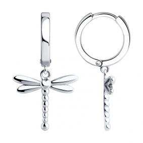 Серебряные серьги SOKOLOV 94026401 94026401 фото