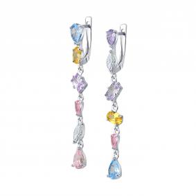 Серебряные серьги SOKOLOV 94026619-91 94026619-91 фото