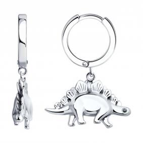 Серебряные серьги SOKOLOV 94026722 94026722 фото