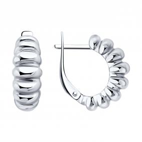 Серебряные серьги SOKOLOV 94026786-91 94026786-91 фото