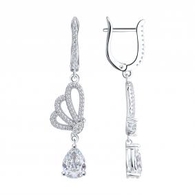 Серебряные серьги SOKOLOV 94026895-91 94026895-91 фото