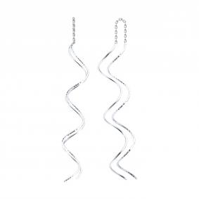 Серебряные серьги SOKOLOV 94027072 94027072 фото