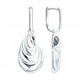 Серебряные серьги-трансформеры SOKOLOV 94027513 94027513 фото