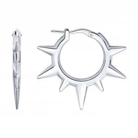 Серебряные серьги SOKOLOV 94027534 94027534 фото