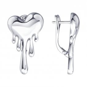 Серебряные серьги SOKOLOV 94027540 94027540 фото