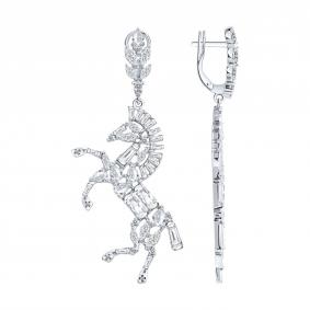 Серебряные серьги SOKOLOV 94027542 94027542 фото