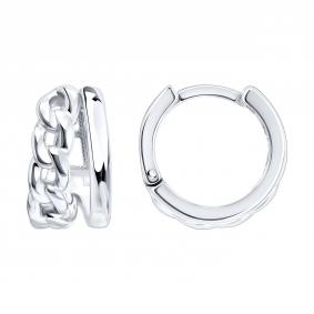 Серебряные серьги SOKOLOV 94027573 94027573 фото